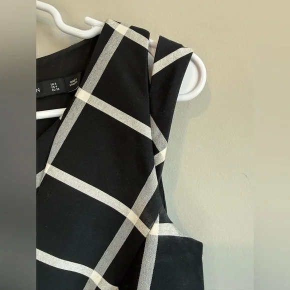 Karen Millen Windowpane Check Dress - Picture 7 of 12
